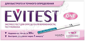 ТЕСТ Д/ОПР БЕРЕМЕННОСТИ EVITEST ONE №1