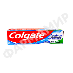 ПАСТА ЗУБНАЯ COLGATE (КОЛГЕЙТ) TRIPLE ACTION (ТРОЙНОЕ ДЕЙСТВИЕ) 50МЛ