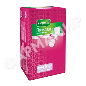 ПРОКЛАДКИ УРОЛОГИЧЕСКИЕ DEPEND (ДЕПЕНД) SUPER №8