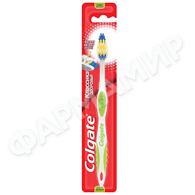 ЩЕТКА ЗУБНАЯ COLGATE (КОЛГЕЙТ) CLASSIC DEEP CLEAN КЛАССИКА ЗДОРОВЬЯ