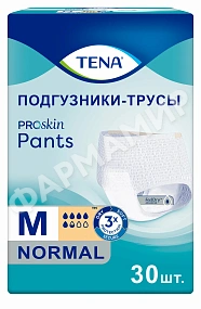 ТРУСИКИ Д/ВЗРОСЛЫХ TENA (ТЕНА) Pants normal №30 М