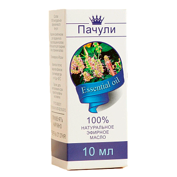 Масло эфирное ПАЧУЛИ 10мл (НДС)