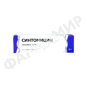 СИНТОМИЦИН ЛИНИМЕНТ 25Г №1