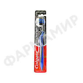 ЩЕТКА ЗУБНАЯ COLGATE (КОЛГЕЙТ) ZIG ZAG CHARCOAL ЗИГ ЗАГ ДРЕВЕСНЫЙ УГОЛЬ