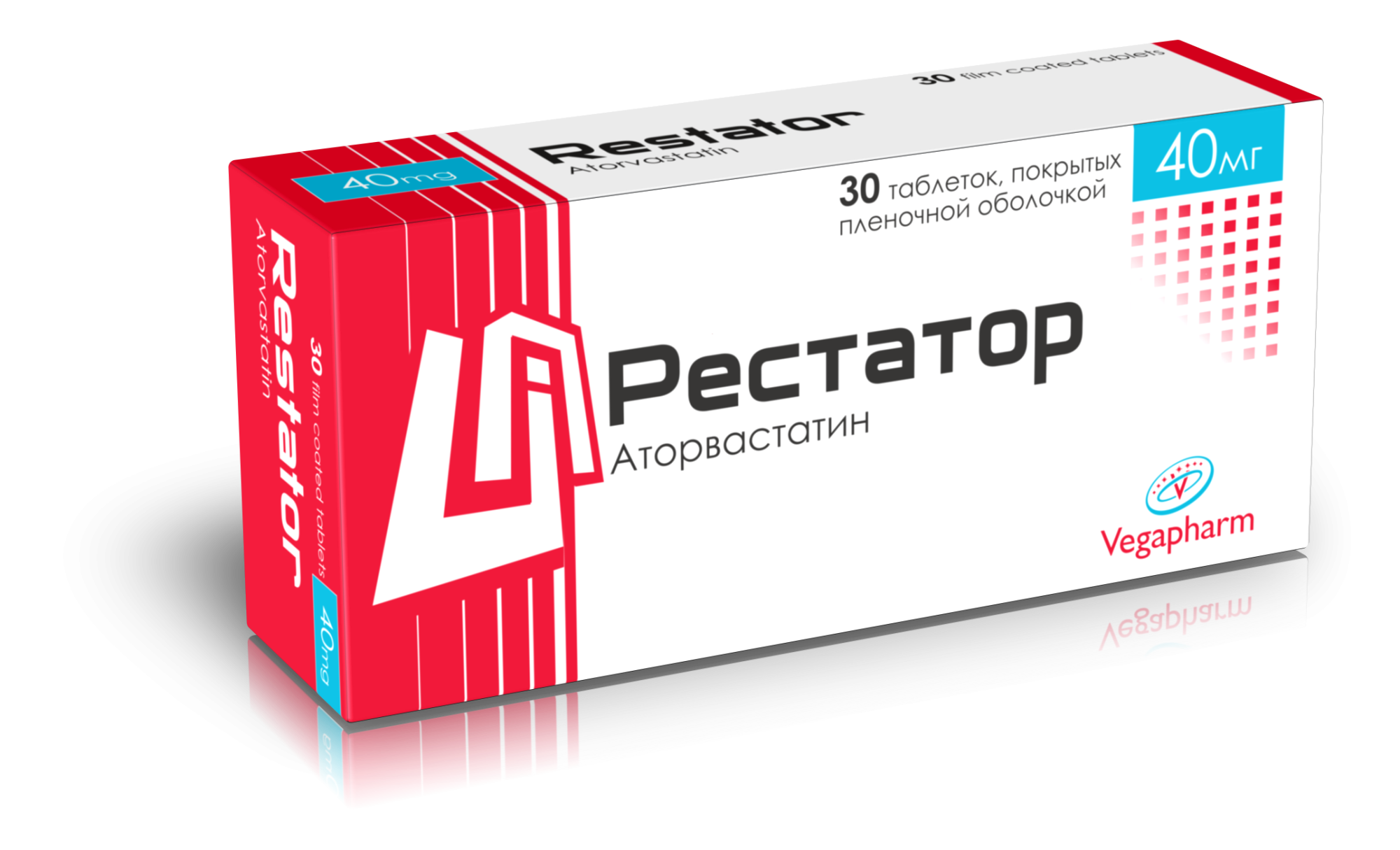 РЕСТАТОР 40МГ №30