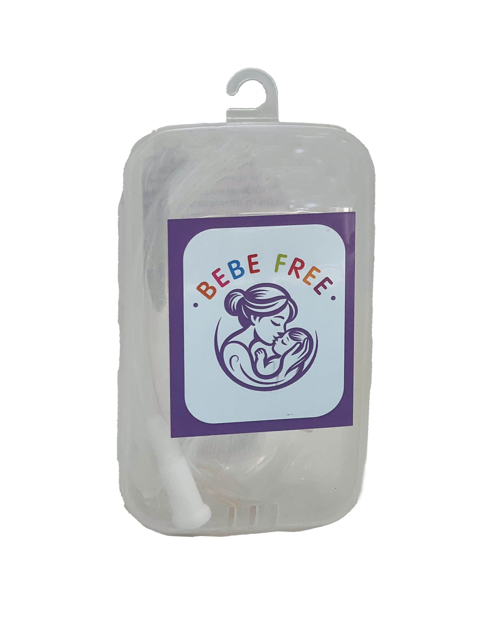 АСПИРАТОР НАЗ СИЛИКОН ДВУХТРУБНЫЙ BEBE FREE (БЕЙБЕ ФРИ)