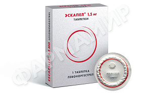 ЭСКАПЕЛ 1,5Г №1 ТАБЛ