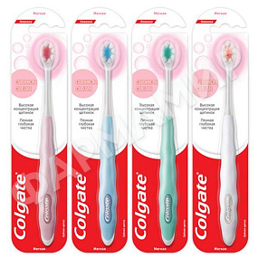 ЩЕТКА ЗУБНАЯ Д/ДЕТЕЙ COLGATE (КОЛГЕЙТ) CUSHION CLEAN 5+