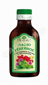 МАСЛО КОСМЕТИЧЕСКОЕ РЕПЕЙНОЕ КАСТОРОВОЕ МАСЛО И ВИТАМИНЫ 100МЛ