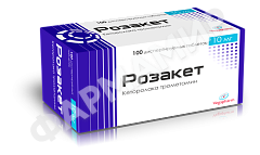 РОЗАКЕТ 10МГ №100 ТАБЛ