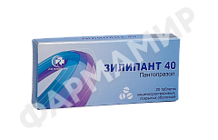 ЗИЛИПАНТ (ПАНТОПРАЗОЛ) 40МГ №20