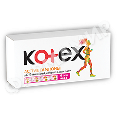ТАМПОНЫ KOTEX (КОТЕКС) АКТИВ НОРМАЛ №16