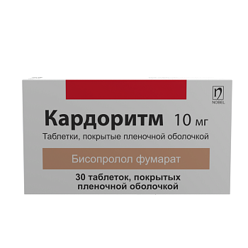 КАРДОРИТМ 10МГ №30 ТАБЛ