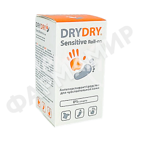 DRYDRY (ДРАЙДРАЙ) ДЕЗОДОРАНТ ЖИДКИЙ  SENSITIVE 50МЛ