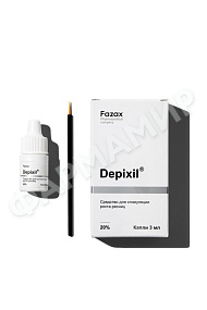 СРЕДСТВО Д/ СТИМУЛЯЦИИ РОСТА РЕСНИЦ ФАЗАКС FAZAX DEPIXIL ДЕПИКСИЛ 20% 3МЛ