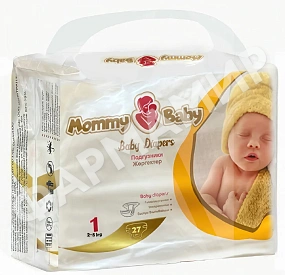 ПОДГУЗНИКИ MOMMY BABY (МОММИ БЕЙБИ) ПРЕМИУМ МИНИ 1 №27