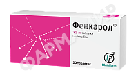 ФЕНКАРОЛ 25МГ №20 ТАБЛ