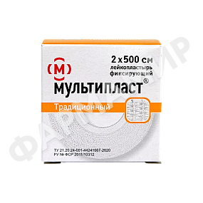 ЛЕЙКОПЛАСТЫРЬ МЕД 2*500 КАРТ