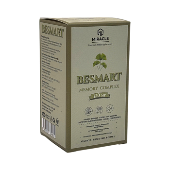 БЕСМАРТ (BESMART) 120МГ №30 КАПСУЛ