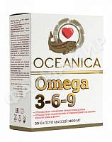ОКЕАНИКА ОМЕГА 3-6-9 1400мг №30 капс