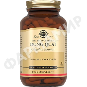 КОРЕНЬ ДЯГИЛЯ №100 КАПС СОЛГАР (SOLGAR)