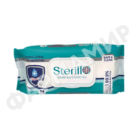 САЛФЕТКИ ВЛАЖНЫЕ STERILL №54