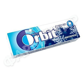 Резинка жевательная ORBIT (ОРБИТ) Winterfresh (зимняя свежесть)