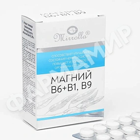 МАГНИЙ В6+В1+В9 №60 ТАБЛ