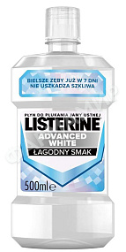 ОПОЛАСКИВАТЕЛЬ Д/ПОЛОСТИ РТА LISTERINE (ЛИСТЕРИН) ADVANCED WHITE 500МЛ
