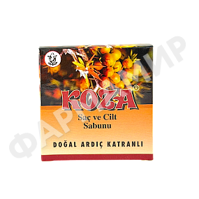 Мыло кусковое KOZA (КОЗА) Смола Можжевельника 100ГР